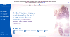 Desktop Screenshot of hra-pharma.com